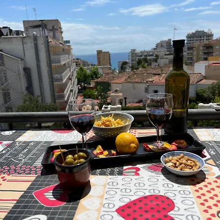 El Balcon De La Chus 아파트 료렛 드 마르